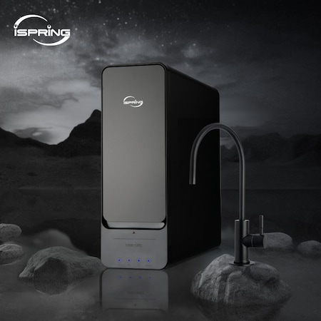 Ispring 1000 GPD Tankless RO Water Filtration System With Oil Rubbed Faucet RO1000-ORB